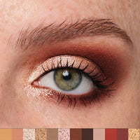 Muse Eyeshadow Palette swatches